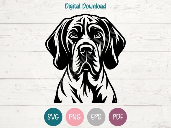 Bracco Italiano Dog SVG PNG EPS PDF