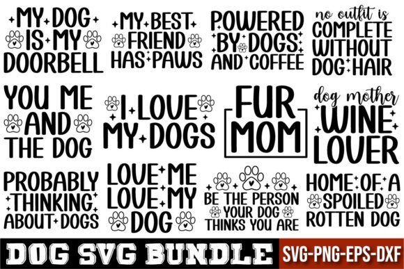 Dog SVG Bundle, Pet Designs