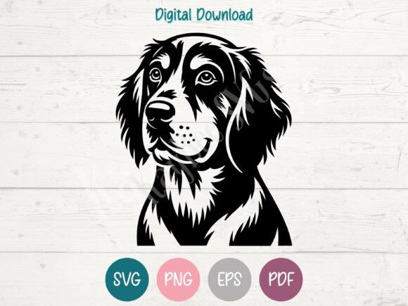 Gordon Setter Dog SVG PNG EPS PDF