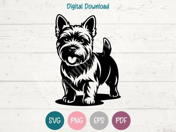 Norwich Terrier Dog SVG PNG EPS PDF