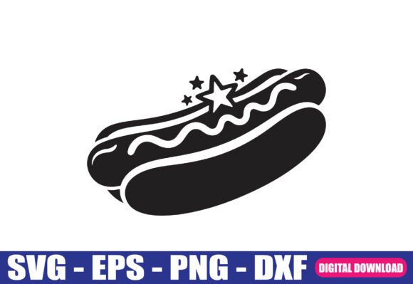 Patriotic Hot Dog SVG Review