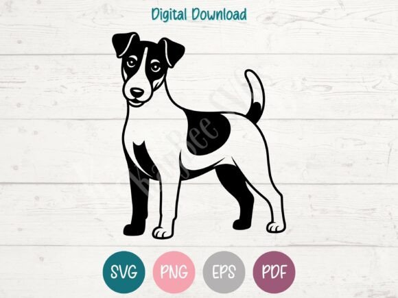 Smooth Fox Terrier Dog SVG PNG EPS PDF
