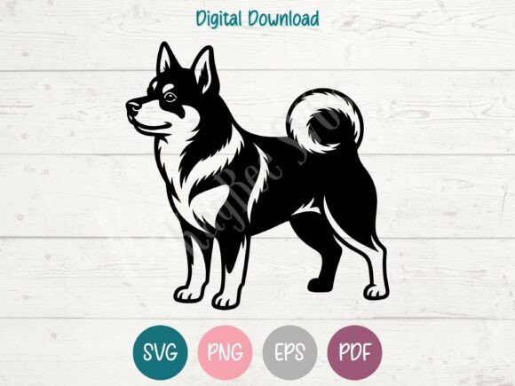 Swedish Vallhund Dog SVG PNG EPS PDF