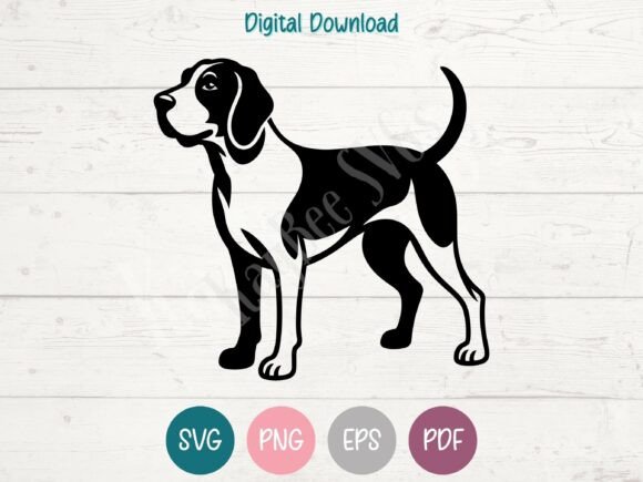 Treeing Walker Coonhound Dog SVG PNG