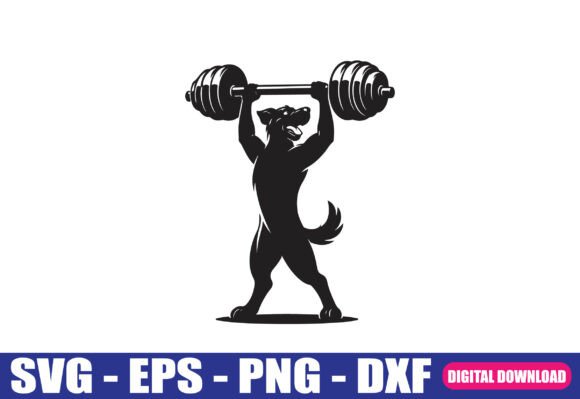 Weightlifting Dog SVG Review